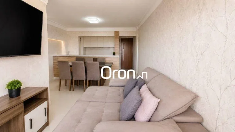 Imagem Apartamento com 3 dormitórios à venda, 75 m² por R$ 415.000,00 - Jardim Goiás - Goiânia/GO