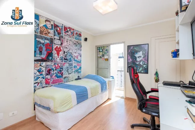 Imagem Apartamento à Venda No Brooklin Com 4 Dormitórios Sendo 2 Suítes e 2 Vagas - 1 Por Andar
