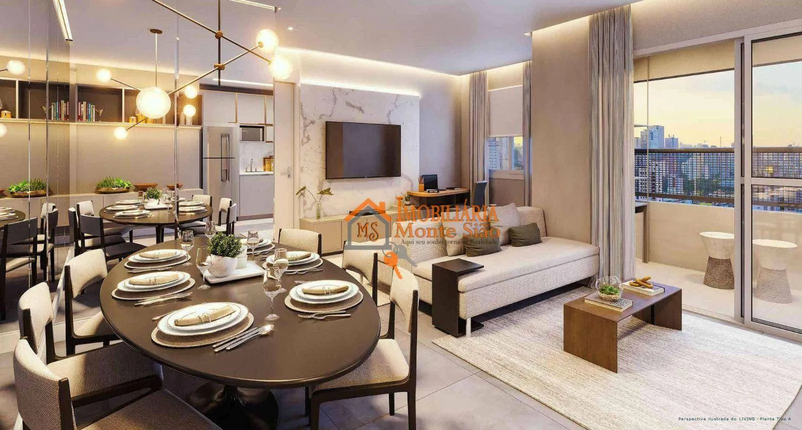 Imagem Apartamento com 2 dormitórios à venda, 56 m² por R$ 542.000,00 - Vila Rosália - Guarulhos/SP