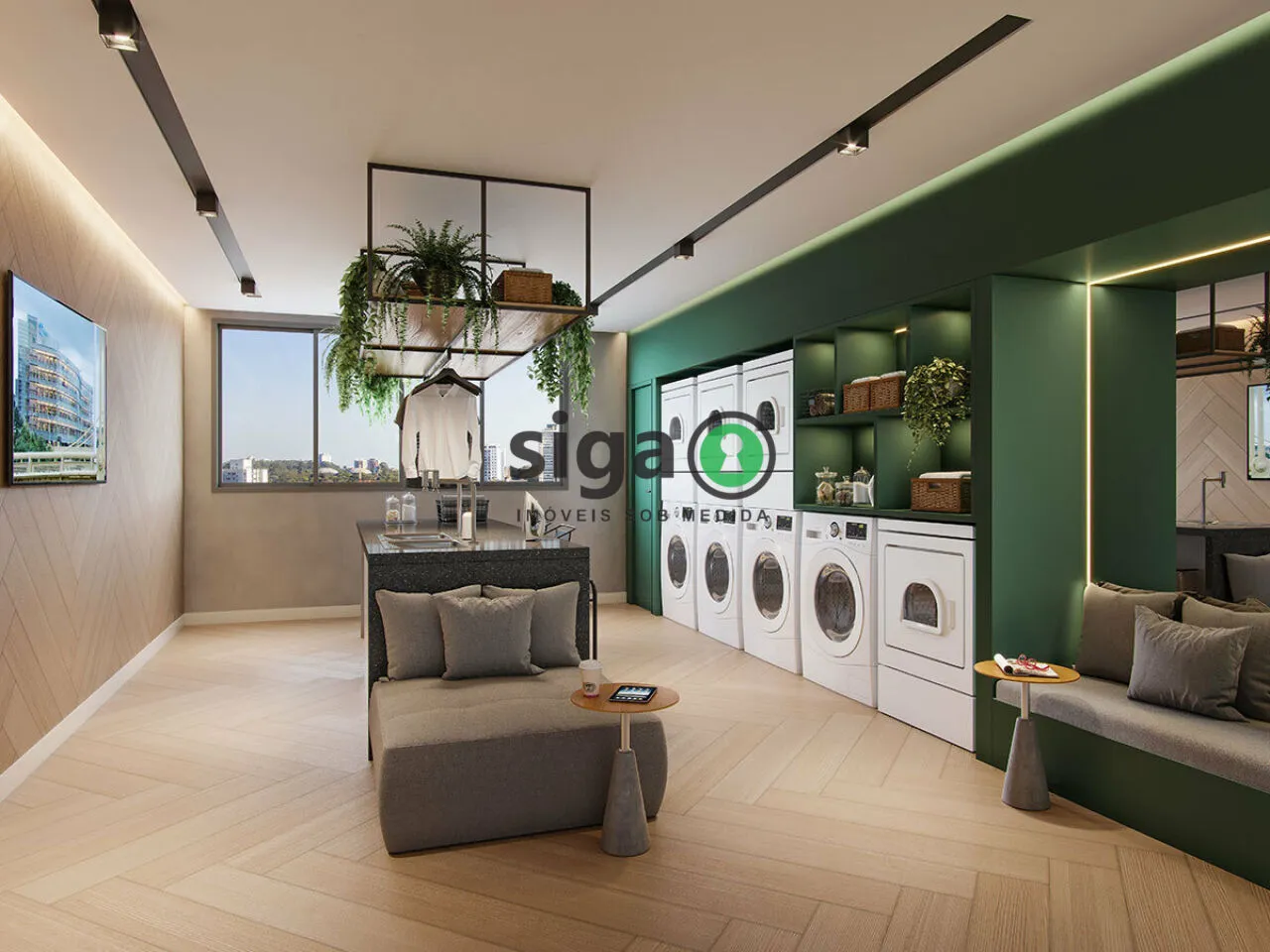 Imagem Apartamento a venda no Brooklin 2 quartos, 1 vaga no Brooklin!