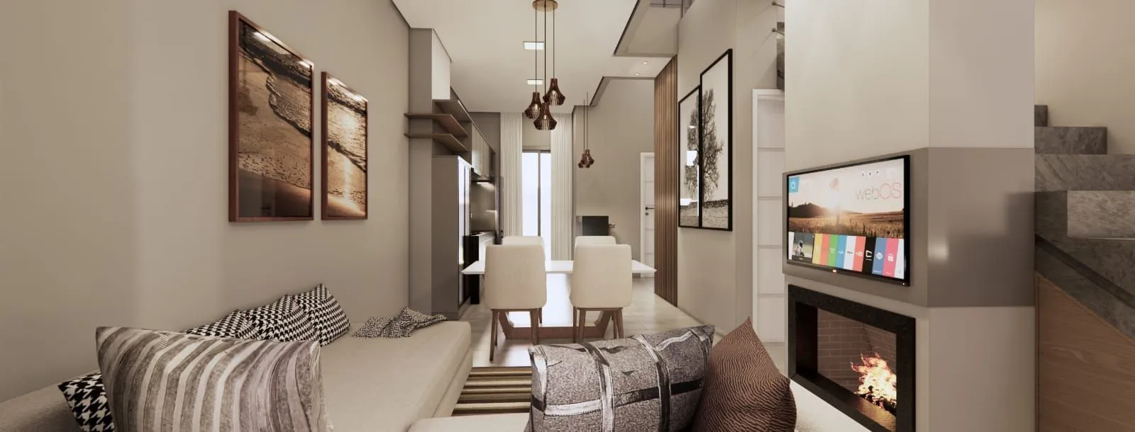Imagem SOBRADO HÍPICA MOBILIADO - RESIDENCIAL MAVI