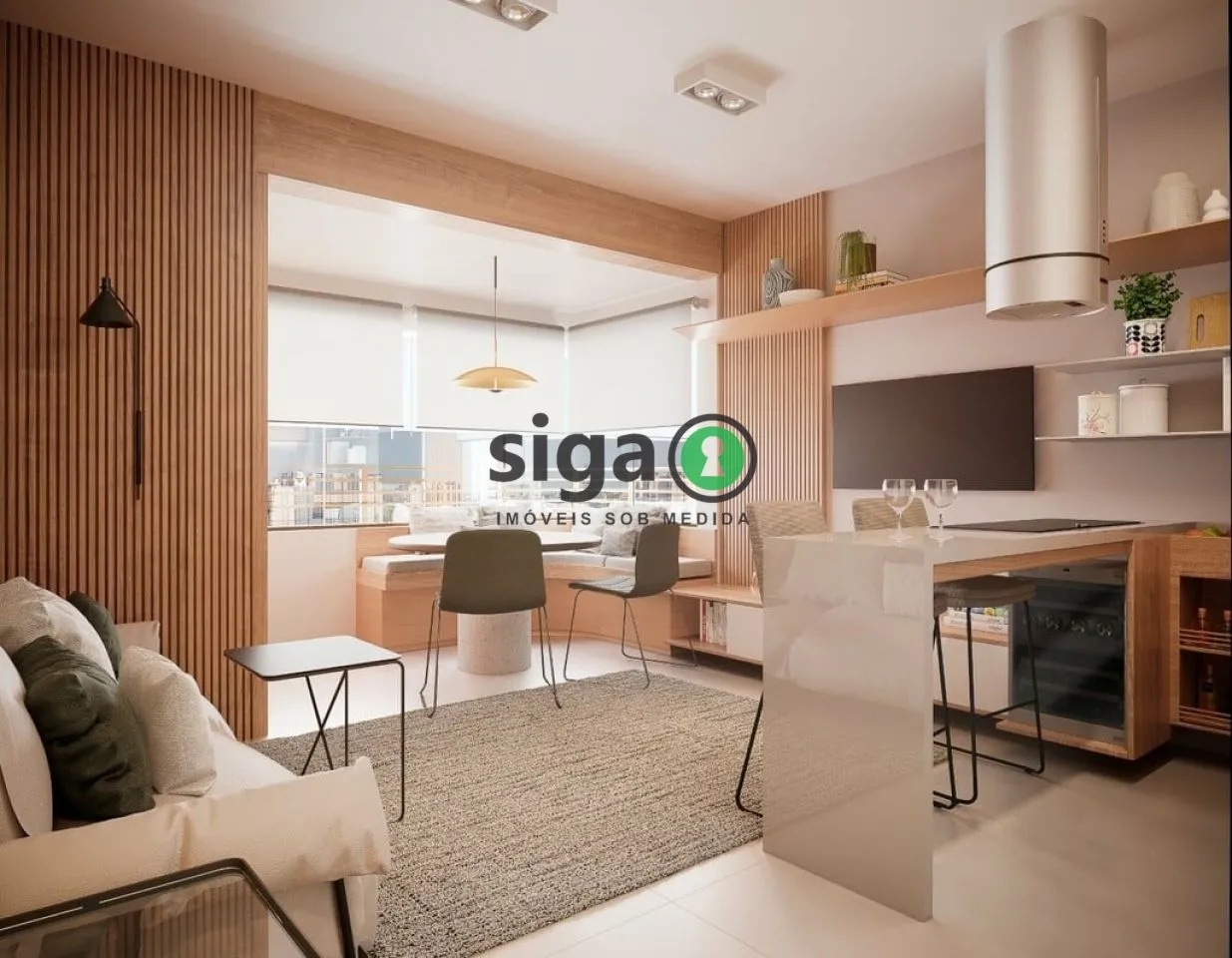 Foto do imóvel Apartamento para venda no Brooklin com 2 quartos