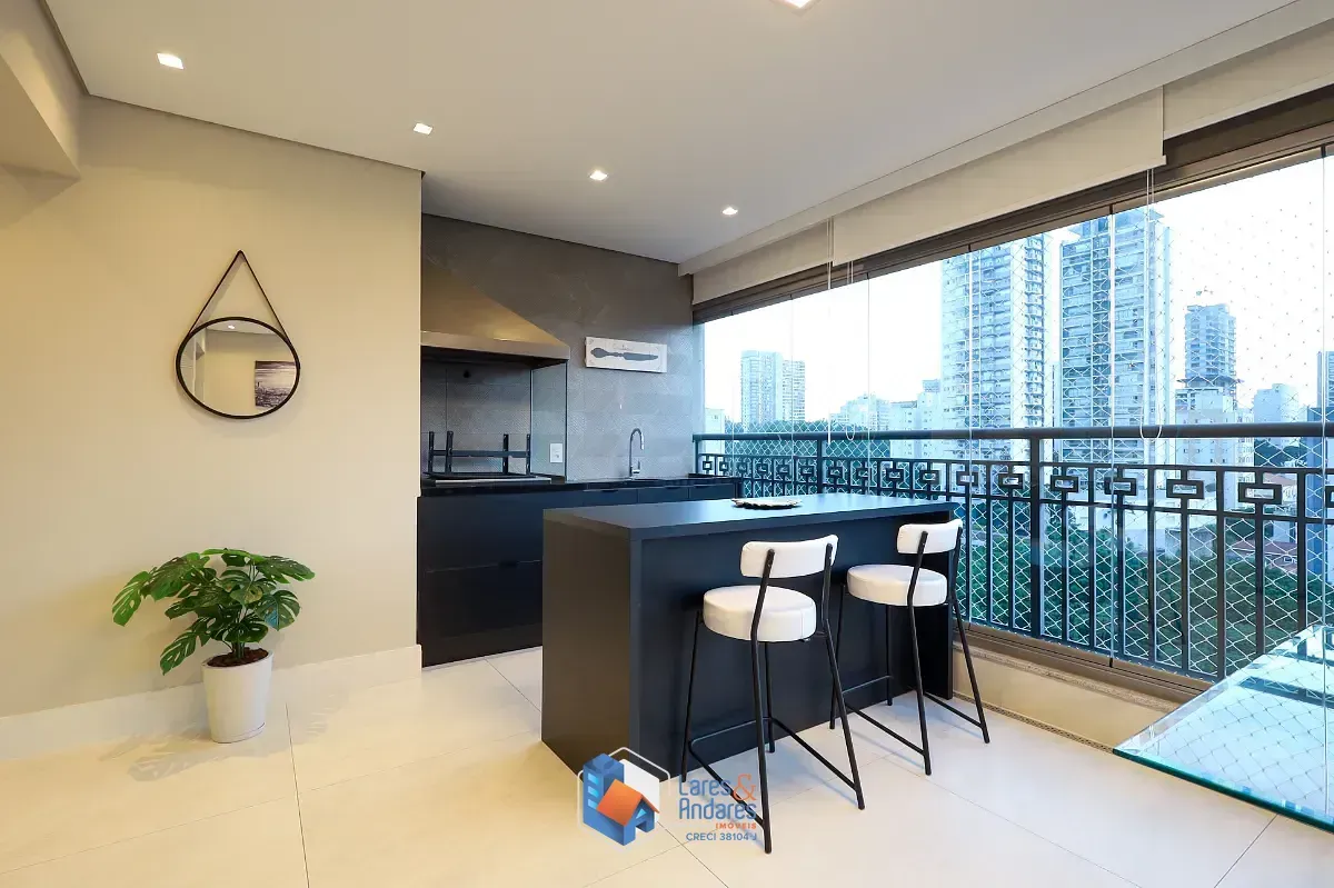 Imagem Apartamento para venda em Chácara Santo Antônio com 3 quartos, sendo 3 suítes, 137m²