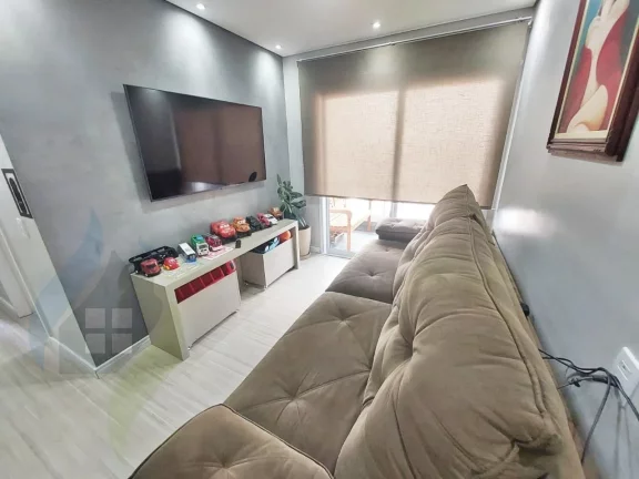 Imagem Apartamento de 2 dormitórios sendo 1 suíte, 2 banheiros, 2 vagas, com 65m² em Rudge Ramos/SBC