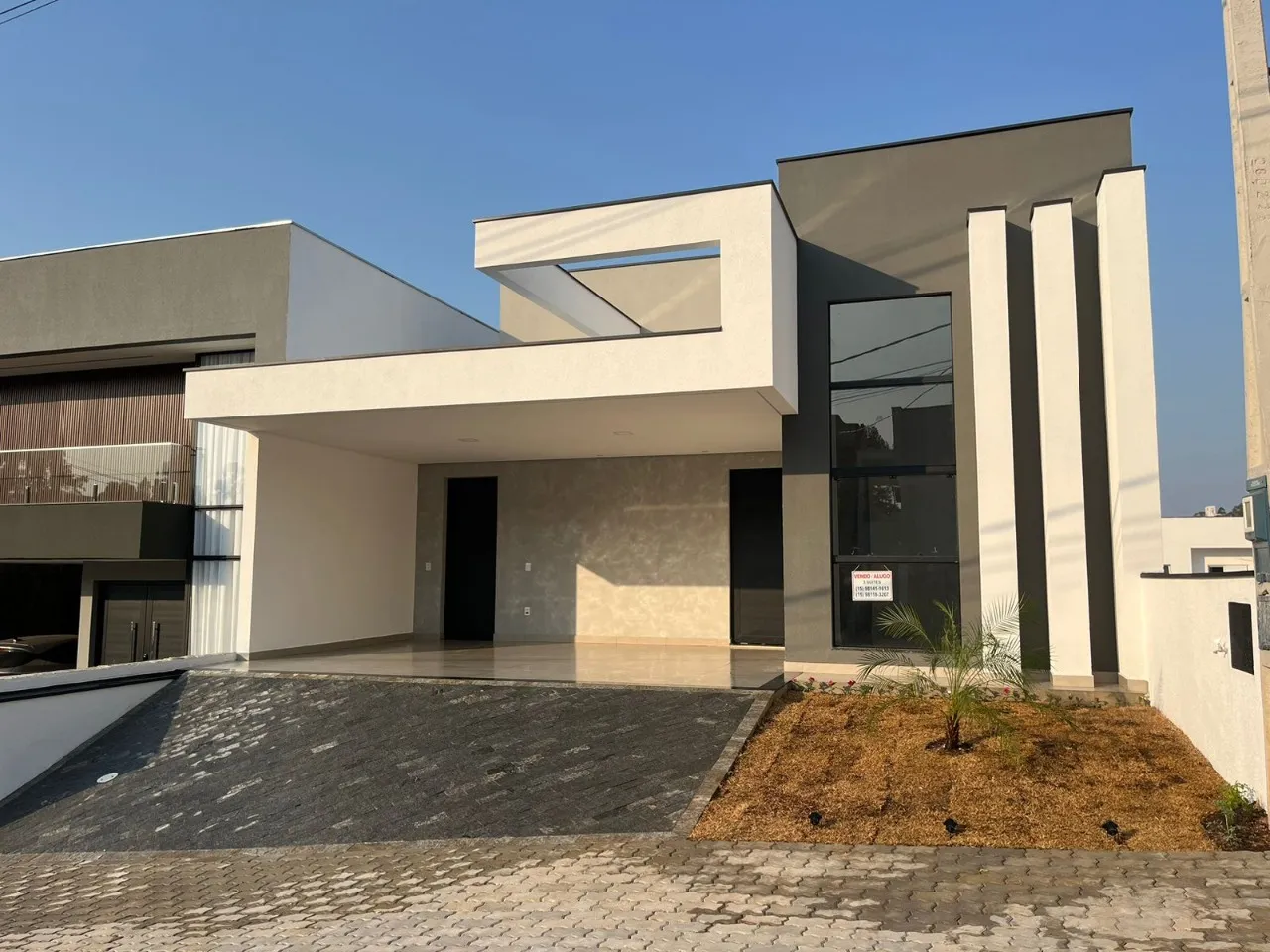 Foto do imóvel Casa de alto padrão em condomínio no Brigadeiro Tobias, Sorocaba-SP: 3 quartos, 3 suítes, 1 sala, 4 banheiros, 4 vagas, 198m². Venda ou aluguel! em BRIGADEIRO TOBIAS, SOROCABA - SP