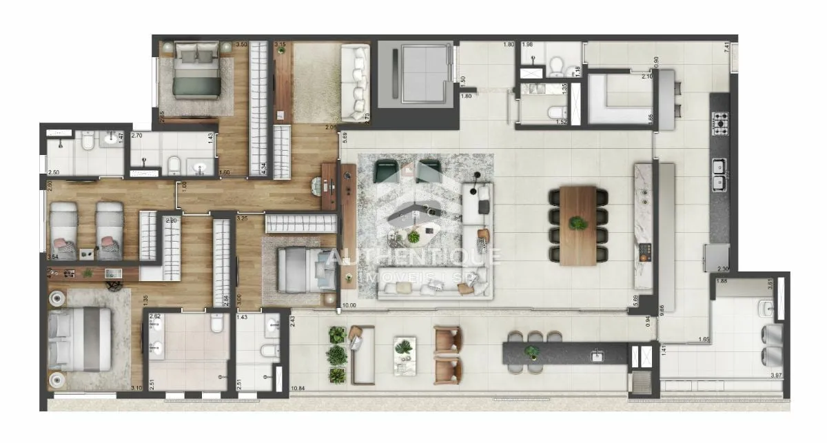 Imagem ARBO BROOKLIN - CASAS VERTICAIS - Apartamento à venda em São Paulo/SP