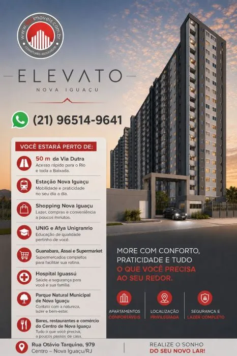 Imagem Apartamento a Venda no bairro Centro - Nova Iguaçu, RJ