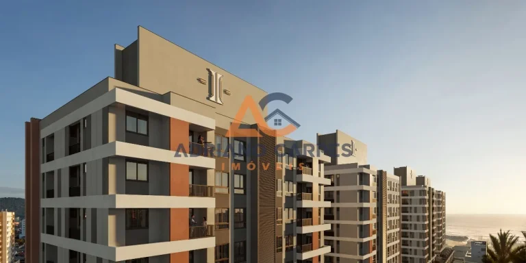 Imagem Apartamento com 2 dormitórios suítes, quadra mar no Bairro Gravatá em Navegantes Adriano Carpes Imóveis vende