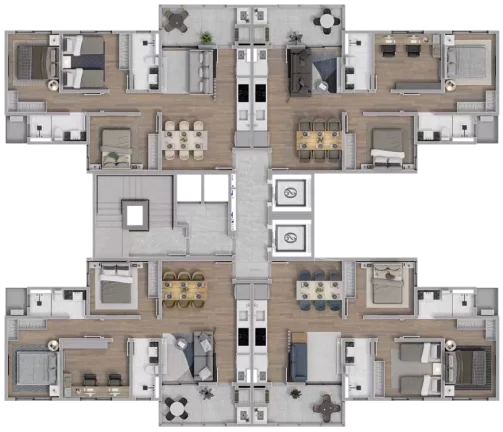 Imagem Opus Residence - Apartamento à venda no bairro Cordeiros - Itajaí/SC