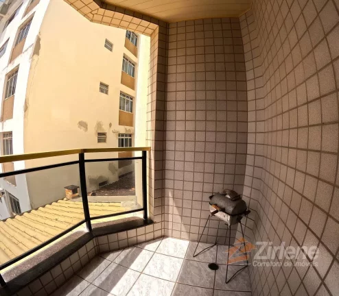 Imagem Apartamento 02 Quartos de fundos em prédio a beira mar.