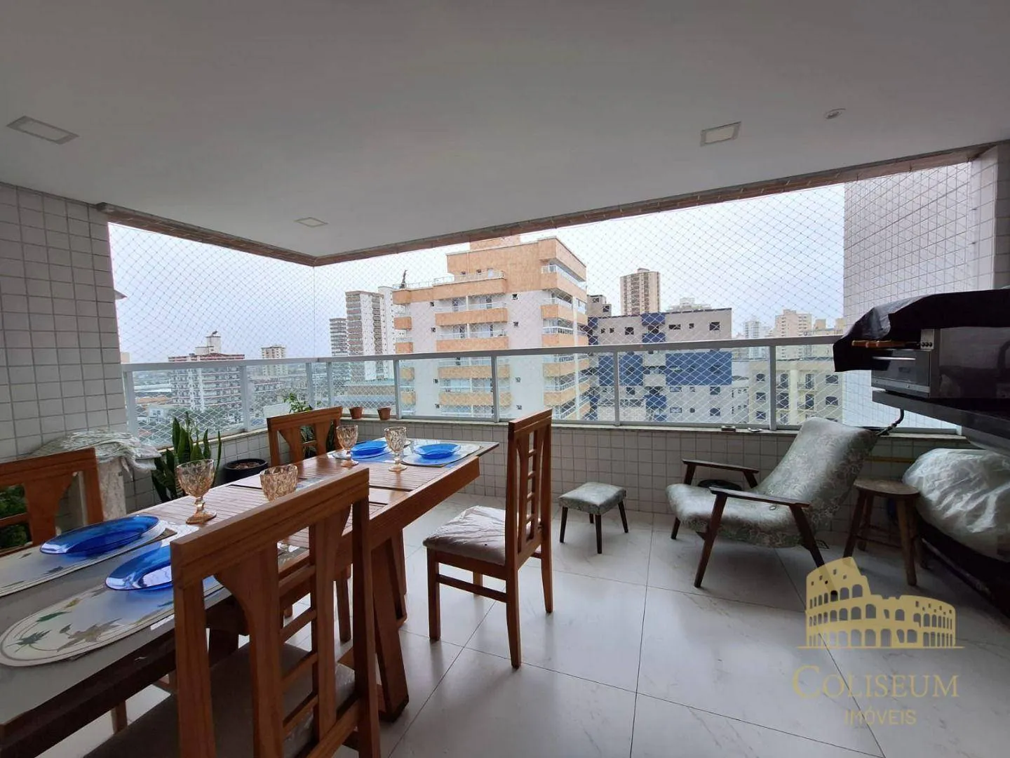 Imagem Apartamento com 3 dormitórios à venda, 109 m² por R$ 730.000,00 - Vilamar - Praia Grande/SP
