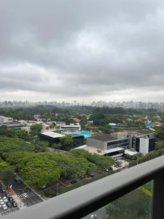 Imagem Apartamento à venda em Moema, São Paulo-SP: 1 quarto, 1 banheiro, 1 vaga de garagem, 45m² de área!