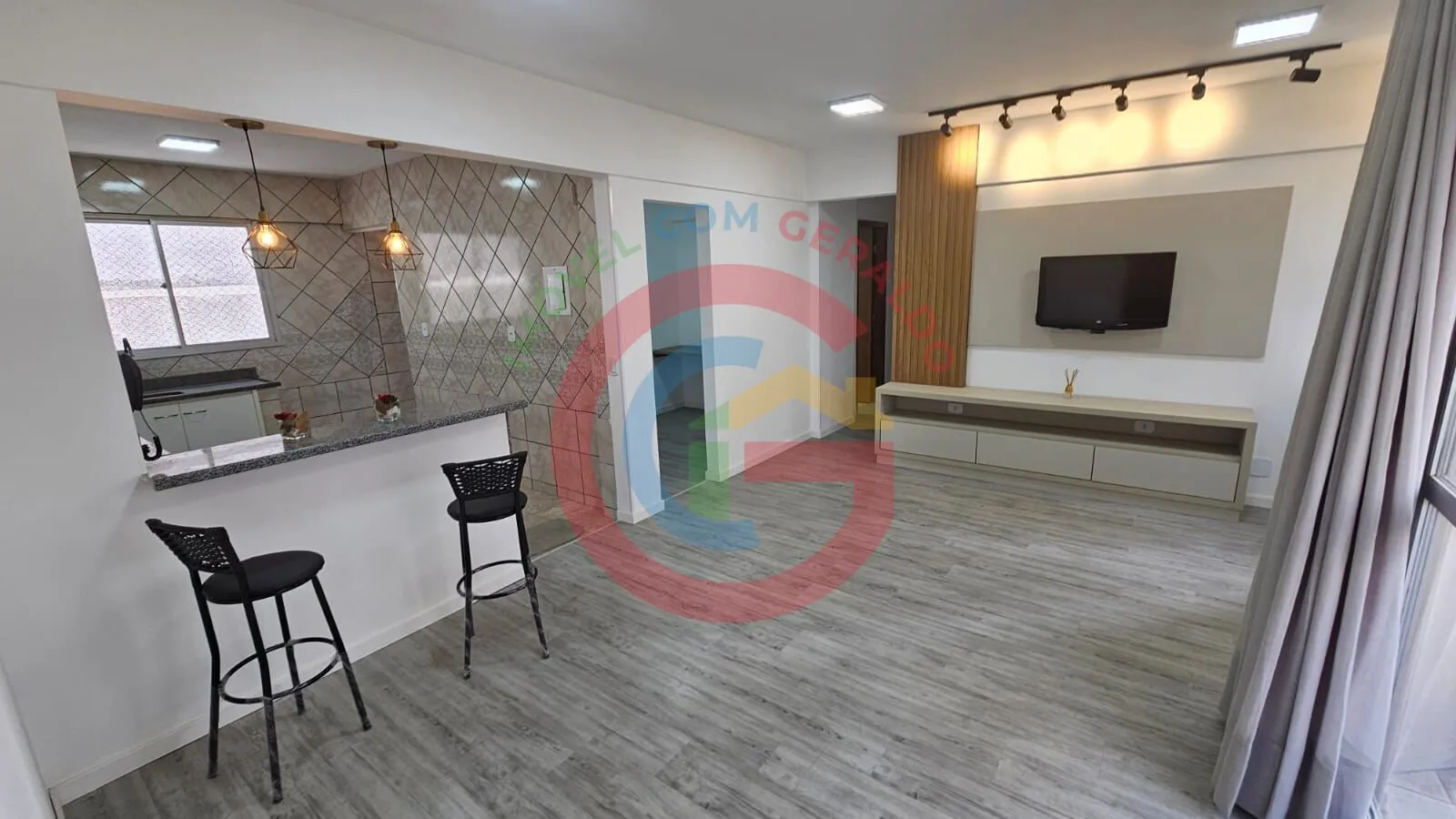 Imagem Apartamento semi-mobiliado 3Q (1 suíte) reformado - St. Bela Vista.