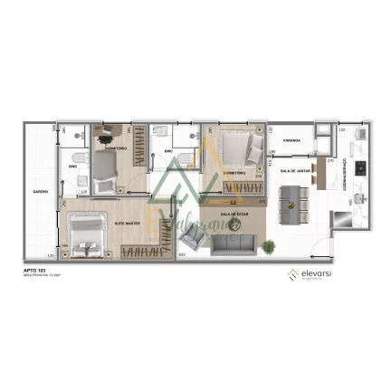 Imagem Apartamento à venda no Weissópolis Pinhais PR