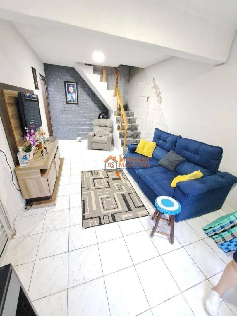 Imagem Sobrado com 3 dormitórios à venda, 200 m² por R$ 500.000,00 - Vila Barros - Guarulhos/SP