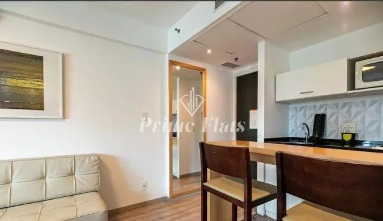 Imagem Flat disponível para venda no Meliá Ibirapuera, com 27m², 1 dormitório e 1 vaga