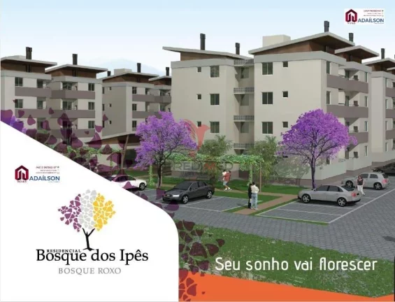 Apartamento a Venda novo 02 dormitórios com Sacada - Prado - Biguaçu/SC R$ 239.990.70 em 516 R. Treze de Maio