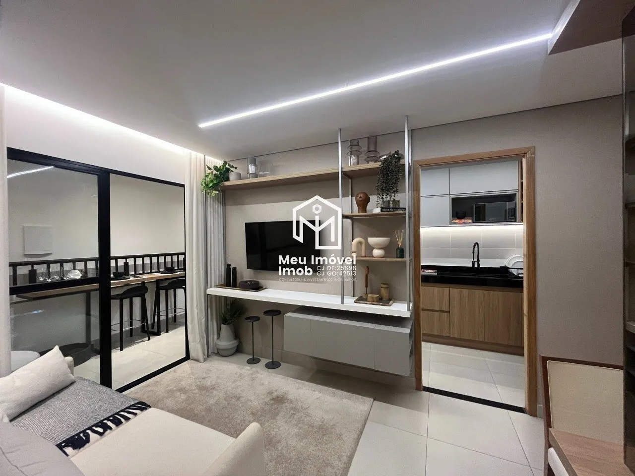 Apartamento Giardini di Piazza 2 Qts 1 Suíte 1 Vaga 59,31m² em Quadra 5, S/N - Setor Industrial Gama, Gama - DF