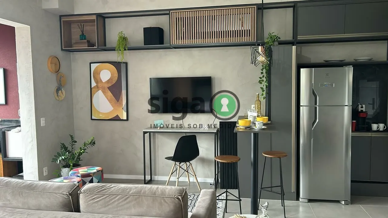 Foto do imóvel Studio com 44m²,1 quarto, 1 vaga em Pinheiros para locação, MOBILIADO