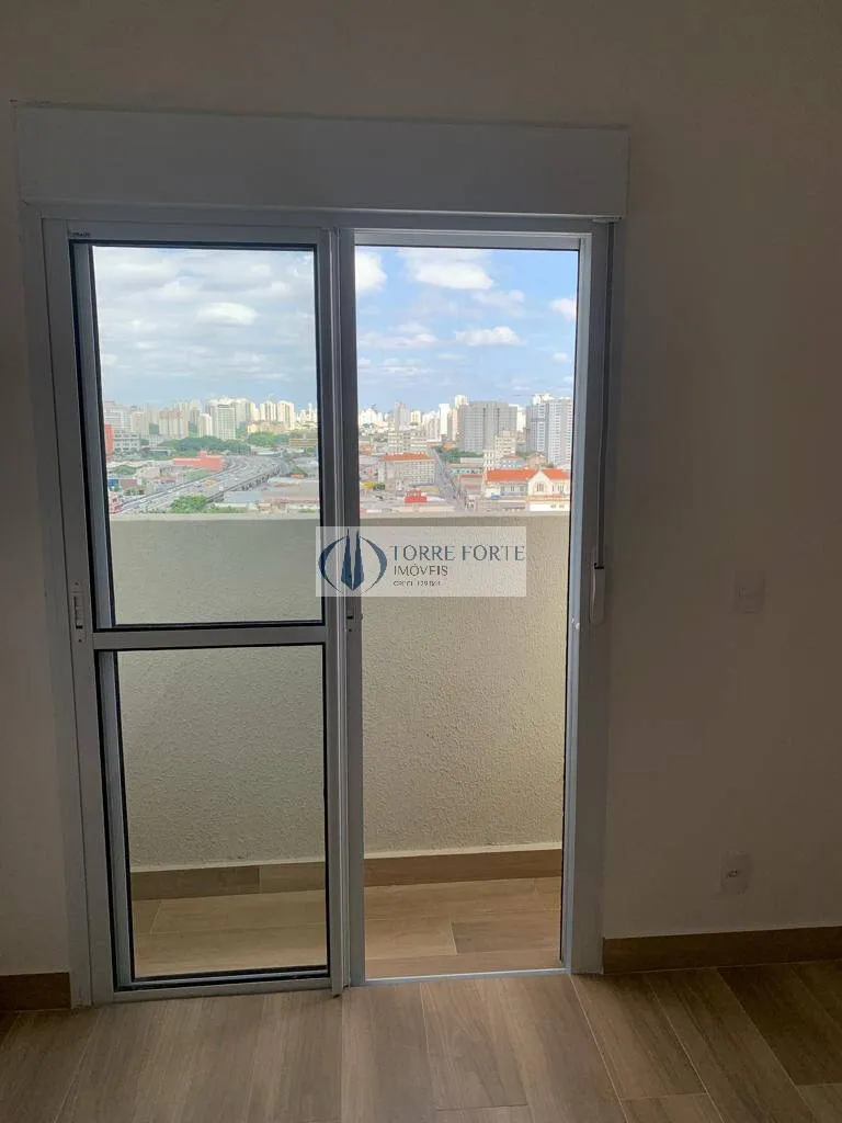Imagem Lindo apartamento com 1 dormitorio com sacada sem vaga de garagem na Mooca.