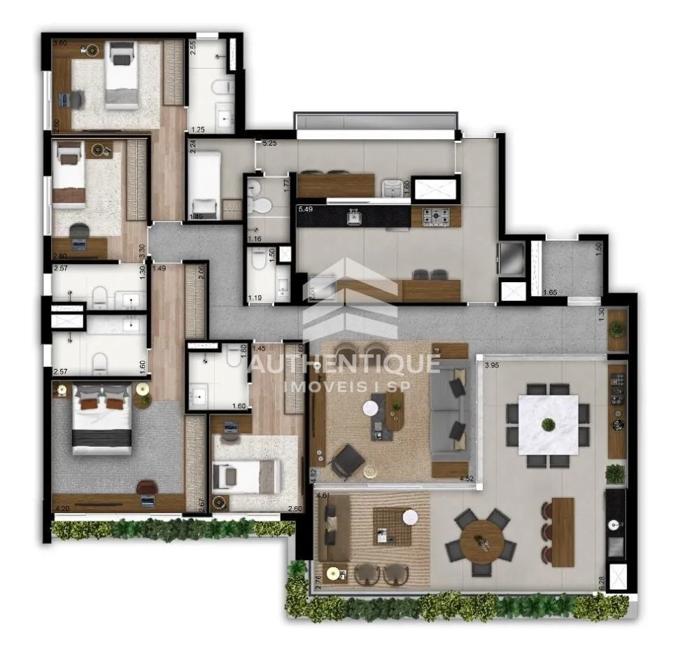 Imagem ATYPIK BROOKLIN - Apartamento à venda no bairro Brooklin - São Paulo/SP, Zona Sul