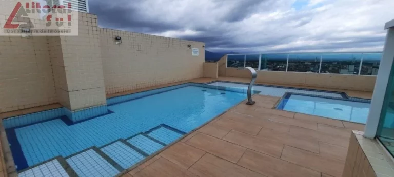Imagem Apartamento à venda na Praia Grande-SP, bairro Caiçara: 2 quartos, 1 suíte, 1 sala, 1 vaga, 76m² de área. Imperdível!