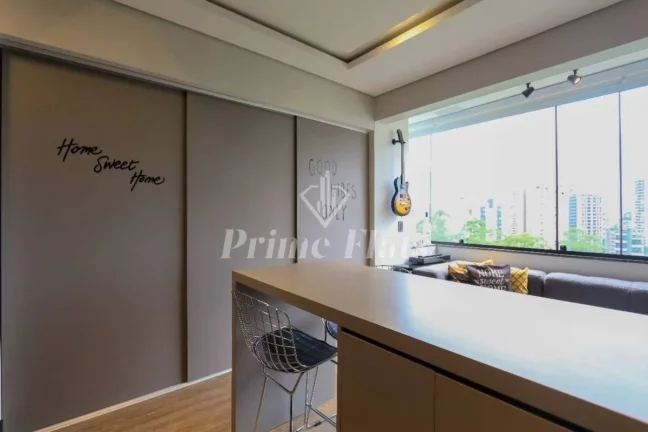 Imagem Flat disponível para venda no Morumbi Residence, com 34m², 1 dormitório e 1 vaga