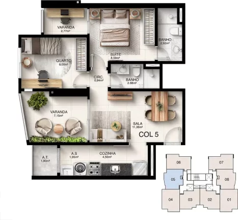 Imagem APARTAMENTO RESIDENCIAL em Vila Velha - ES, Jockey de Itaparica
