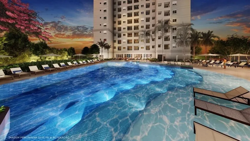 Imagem Um Home Resort em meio a cidade, cercado por mais de 140.000m² de áreas verdes do Parque Chácara ...
