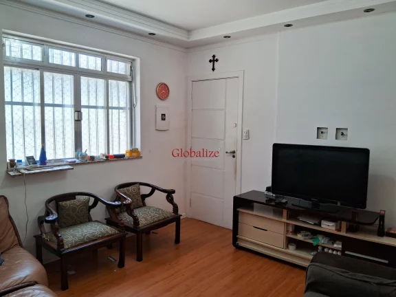 Foto do imóvel Apartamento térreo de fundos de 1 dormitório para reforma em Santos no Embaré à venda por R$ 325.000,00