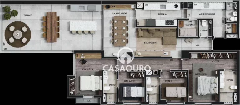 Imagem Apartamento à venda, 184 m² por R$ 3.250.000,00 - Funcionários - Belo Horizonte/MG