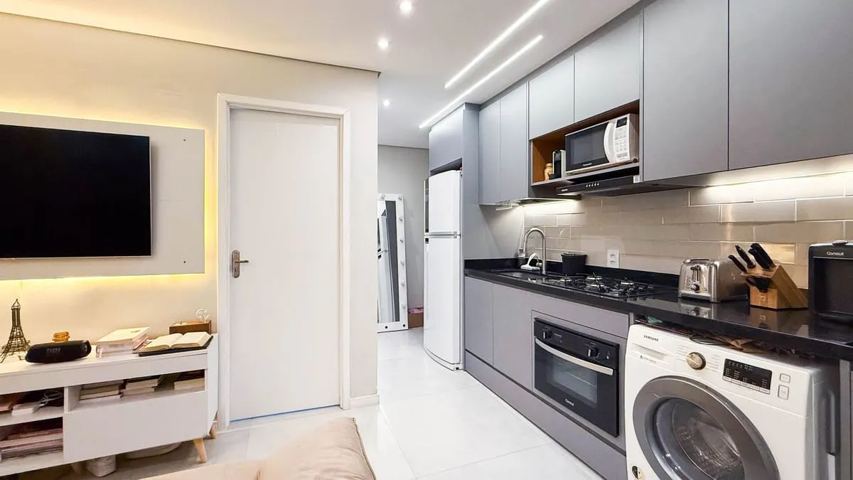 Imagem Apartamento com 1 Quarto para alugar, 42m² - Jabaquara