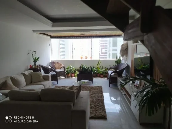 Imagem Apartamento tríplex de 400m² à venda, com 05 quartos suítes, localizado em Boa Viagem, Recife - Pernambuco.