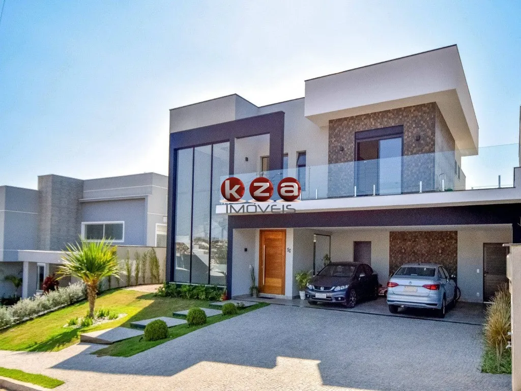 Imagem Imóvel de Luxo à Venda em Valinhos-SP: Casa de 4 quartos, 4 suítes com 330m² no Condomínio Residencial Querência.