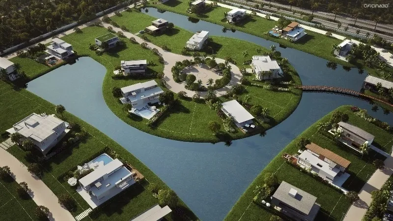 Imagem Lote Beira Lago, no Sense
