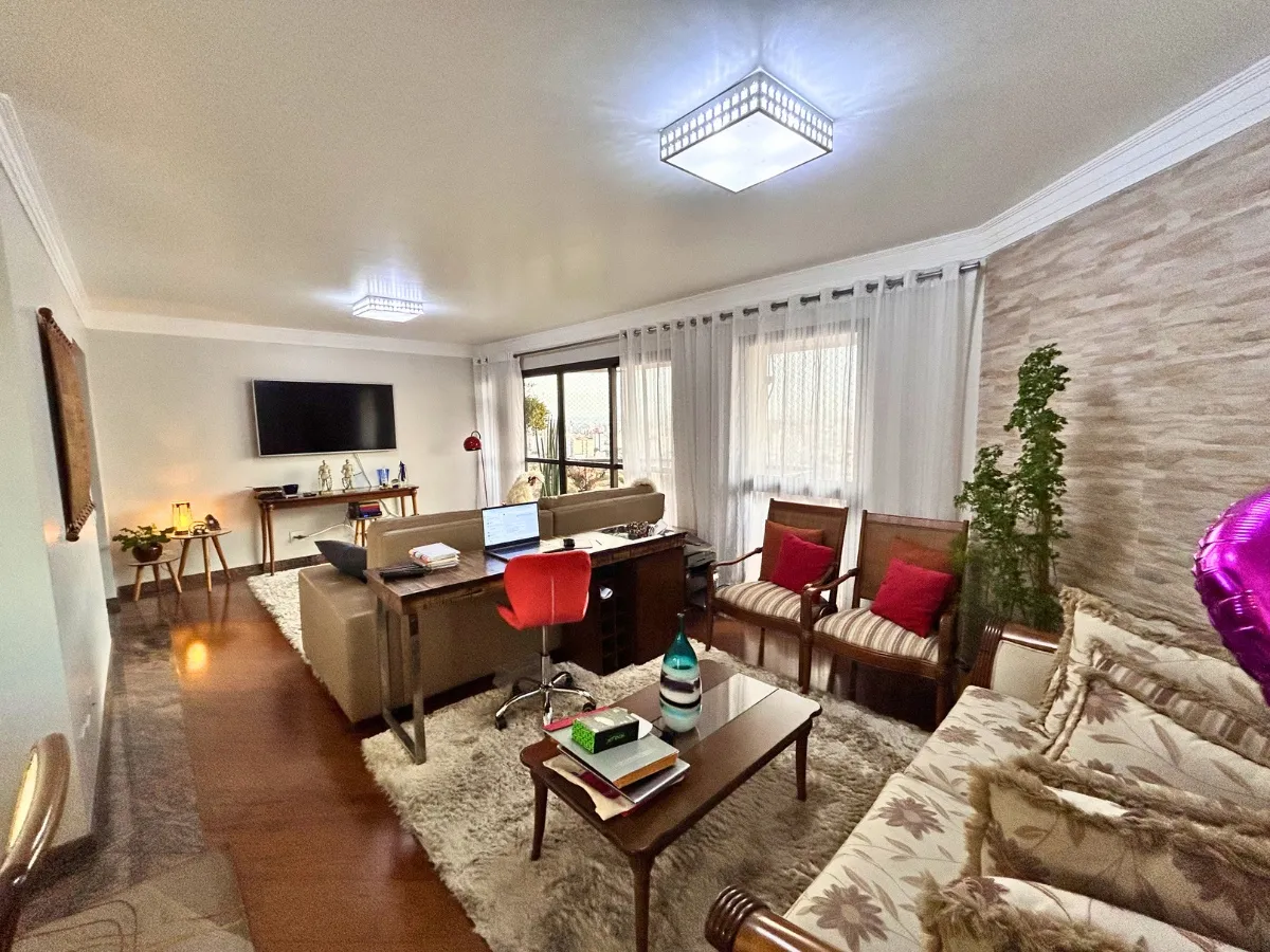 Imagem Apartamento para locação em Chácara Santo Antônio (Zona Leste) com 3 quartos, sendo 1 suíte, 155m2