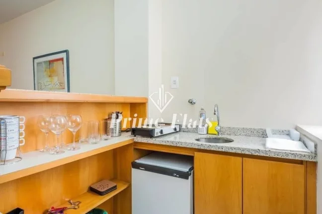 Imagem Flat disponível para venda no Hotel Hampton Park no Jardim Paulista, com 31m², 1 dormitório e 1 vaga