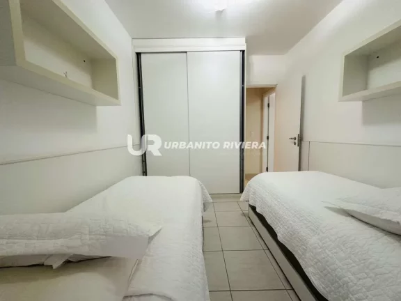 Imagem Apartamento com vista parcial para o mar e lazer completo na Riviera de São Lourenço