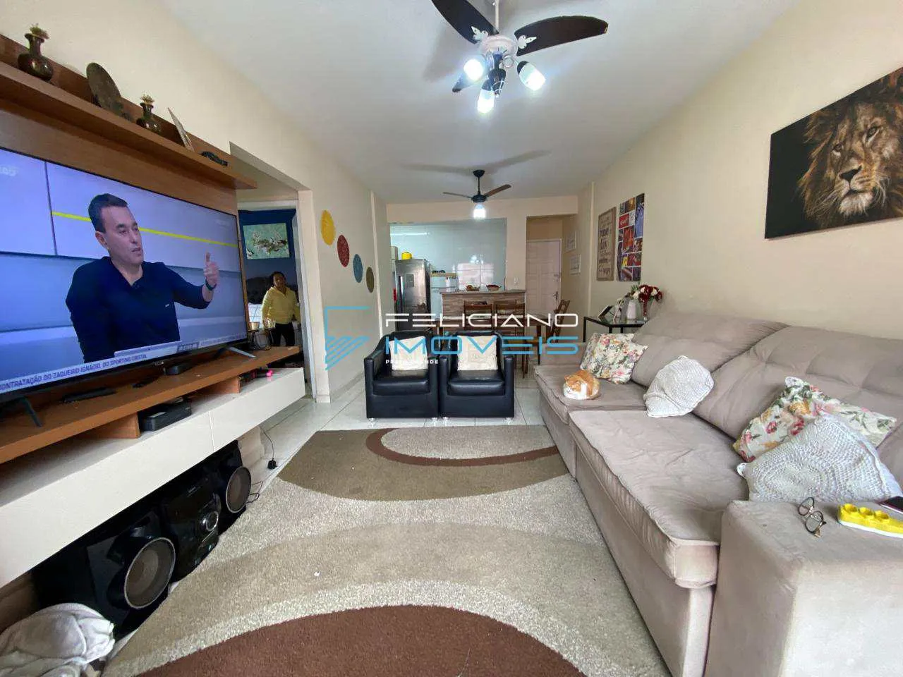 Foto do imóvel Apartamento com 2 dorms, Tupi, Praia Grande - R$ 415 mil, Cod: 4006 em Rua Caiapós