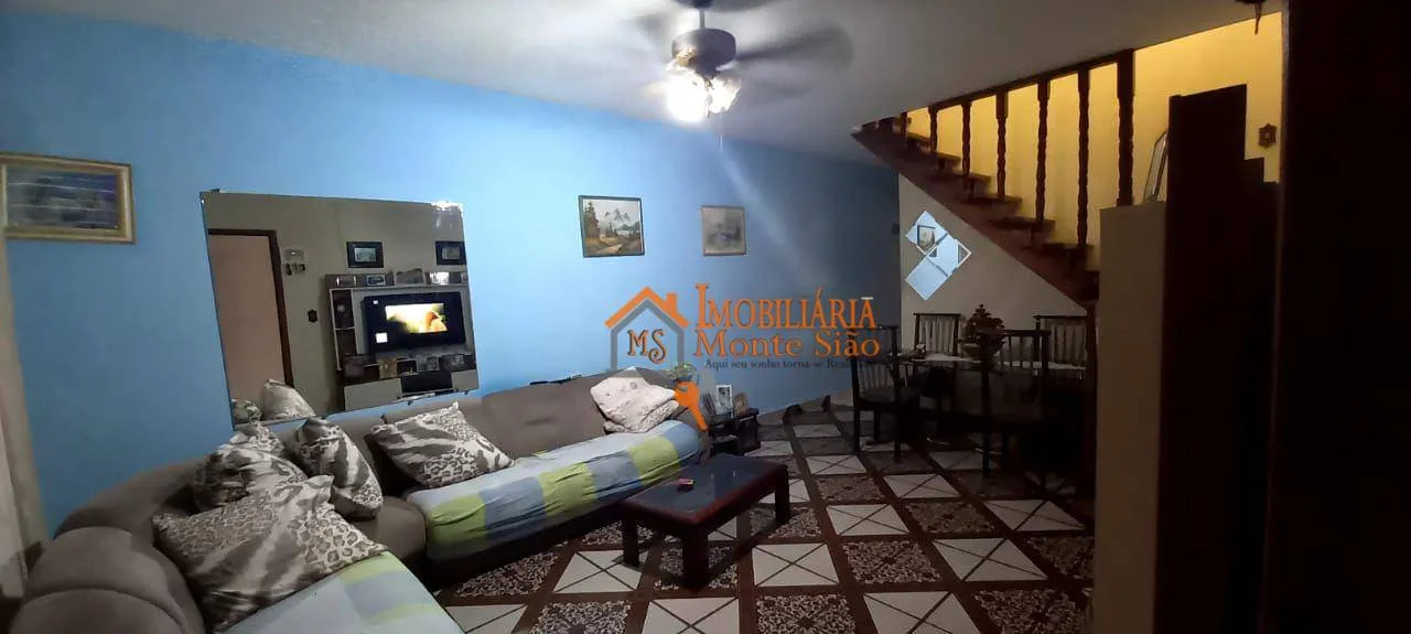 Imagem Sobrado com 3 dormitórios à venda, 220 m² por R$ 650.000,00 - Parque Continental III - Guarulhos/SP