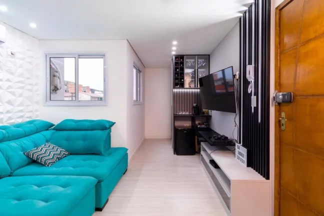Imagem Cobertura com 3 dormitórios à venda, 120 m² por R$ 660.000 - Vila América - Santo André/SP
