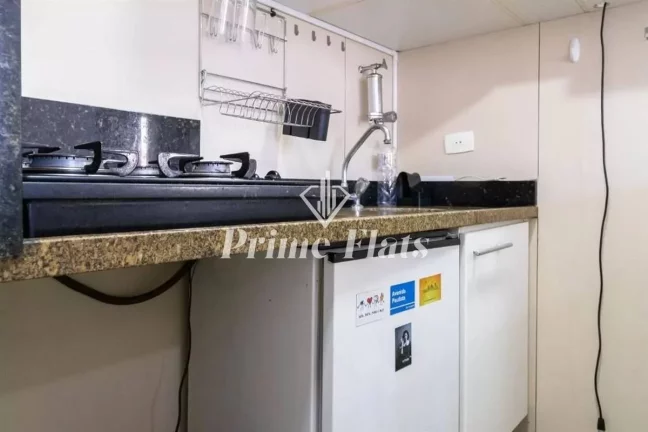 Imagem Flat disponível para locação no Edifício Paulista Park, com 35m², 1 dormitório e 1 vaga