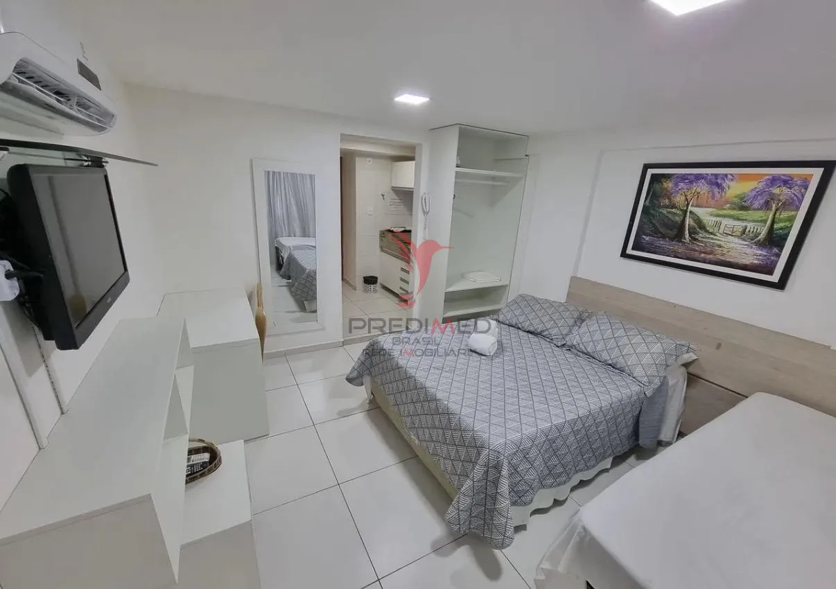 Imagem Flat na praia de Tambau , a beira mar da orla de tambau