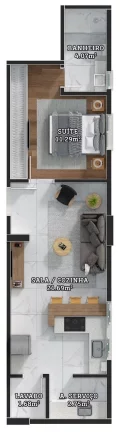 Imagem Brooklyn 365 Residence - Apartamento à venda no bairro Centro - Itajaí/SC