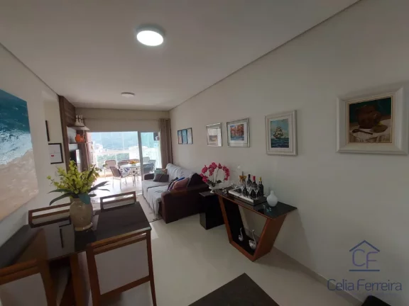Imagem Excelente apartamento com linda vista, frente mar da Martim de Sá - Caraguatatuba/SP
