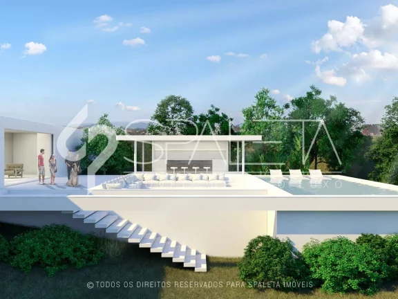 Foto do imóvel Casa de Vidro com ambientes amplos e sofisticados, descubra a exclusividade e o luxo no condomínio Terras de São José II em Itu
