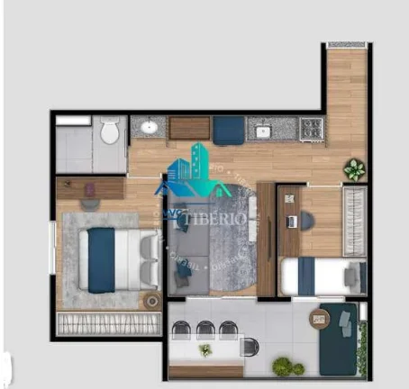 Imagem Oportunidade Única! Apartamento Novo a 30m do Metrô na Mooca!