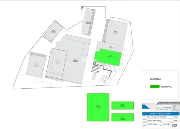 Imagem Galpão comercial de 7.042,34 m² para locação no Parque Novo Mundo, São Paulo-SP.