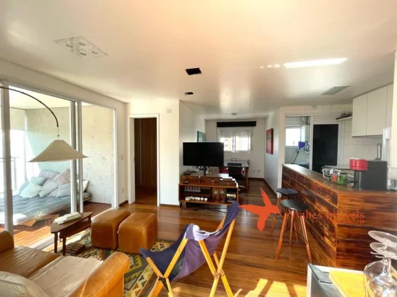 Imagem Cobertura à venda em São Paulo-SP, Pinheiros: 2 quartos, 1 suíte, 1 sala, 2 banheiros, 3 vagas, 123m². Confira!