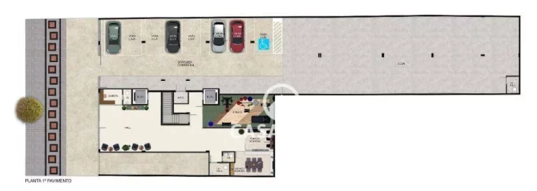 Imagem Apartamento com 1 quarto à venda, 56 m² - Santa Efigênia - Belo Horizonte/MG